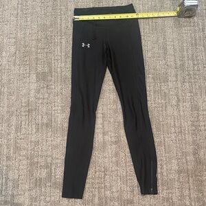 Under Armour Kids Jet Black Leggings